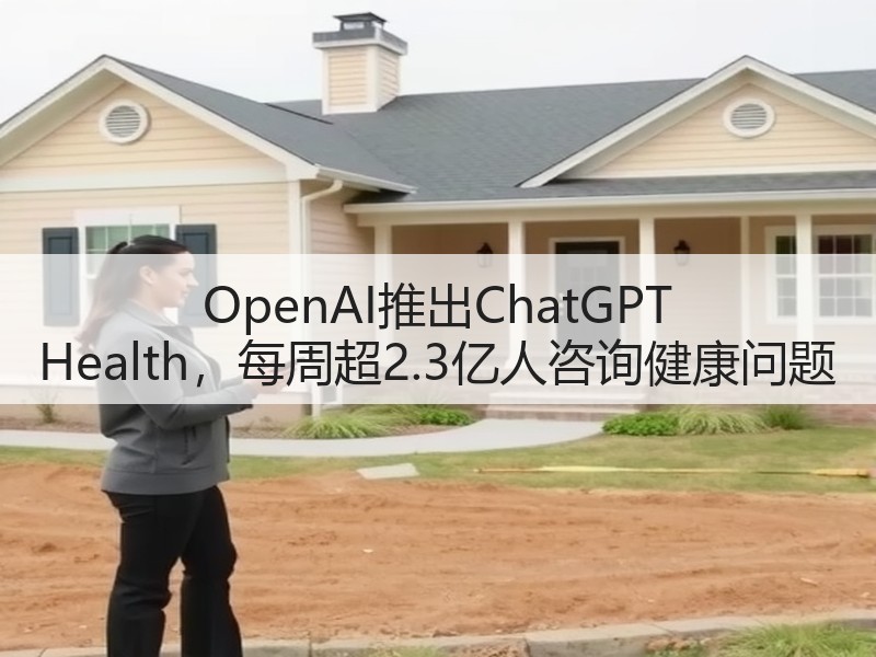 OpenAI推出ChatGPT Health,每周超2.3亿人咨询健康问题(图3) OpenAI推出ChatGPT Health,每周超2.3亿人咨询健康问题(图3)