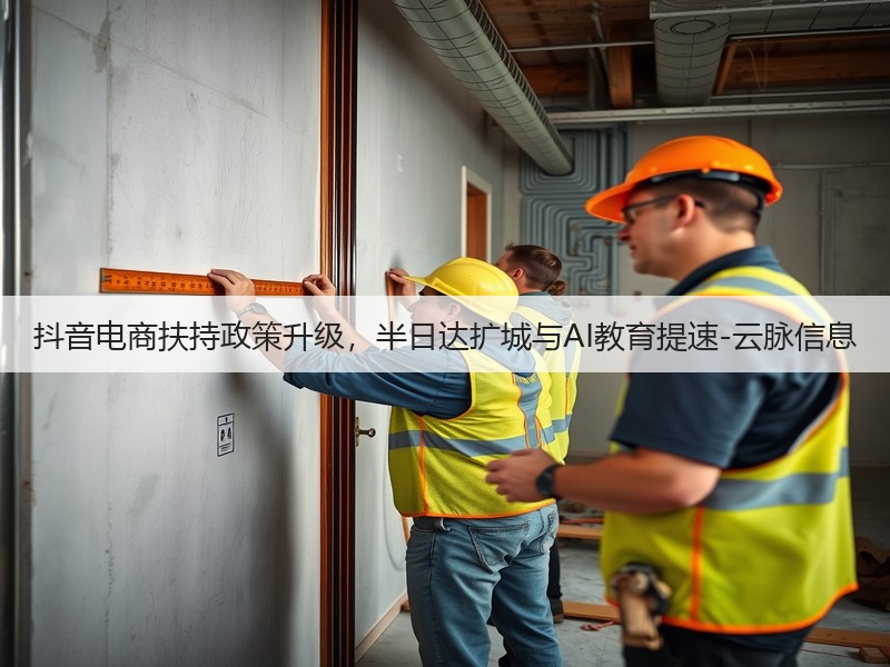 抖音电商扶持政策升级,半日达扩城与AI教育提速-云脉信息(图3) 抖音电商扶持政策升级,半日达扩城与AI教育提速-云脉信息(图3)