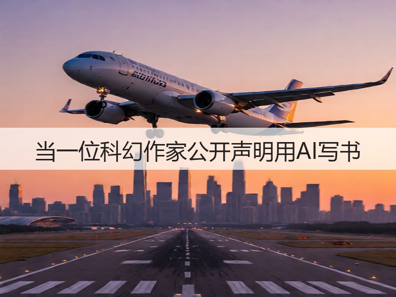当一位科幻作家公开声明用AI写书(图3) 当一位科幻作家公开声明用AI写书(图3)